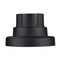 Westinghouse Fixture Accessory Outdoor PedistalMount, Textured Black Cast Aluminum 6123700 - alternate 1